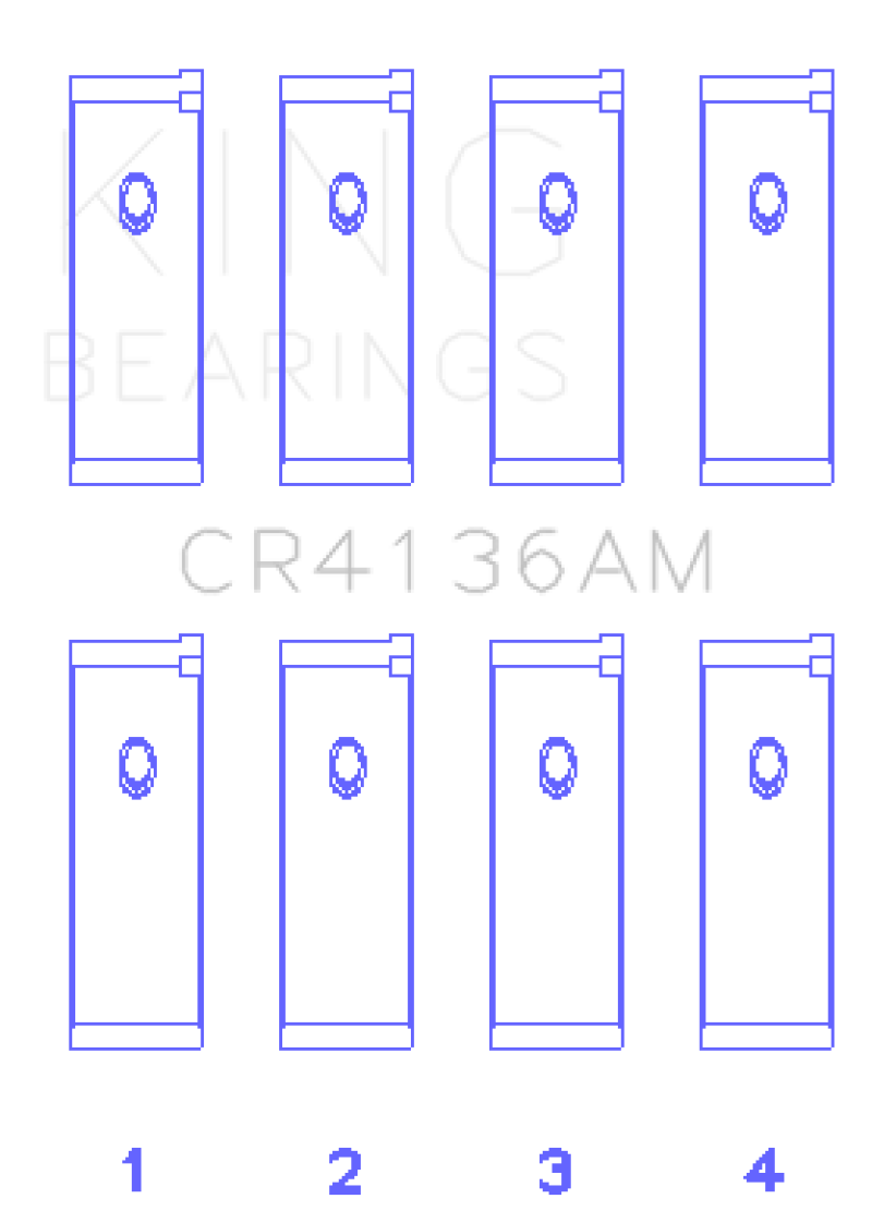 KING KINGCR4136AM fits CR4136AM fits Nissan 91-02 SR20DE L4 DOHC 16 Valves (Siz