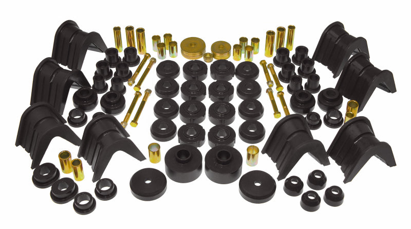 Prothane 6-2016-BL fits Ford 66-77 Bronco Total Kit - Black