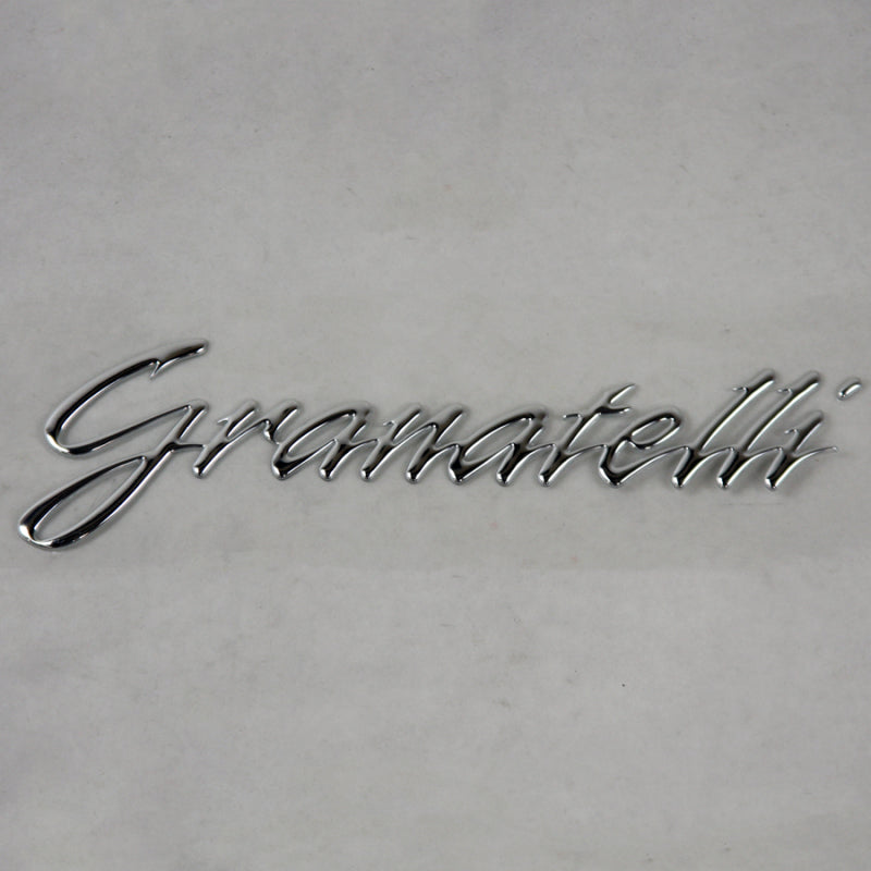 Granatelli 100010C Granatelli Logo Domed Decal - Chrome