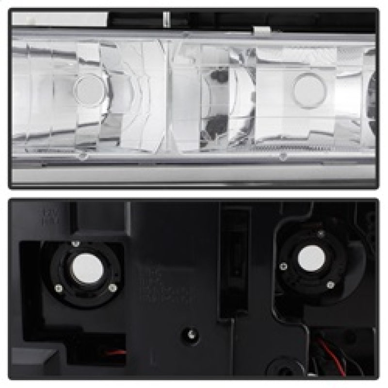 5069559 Xtune Blazer Full Size Corner/LED Bumper Headlights Chrome HD-JH-CCK88