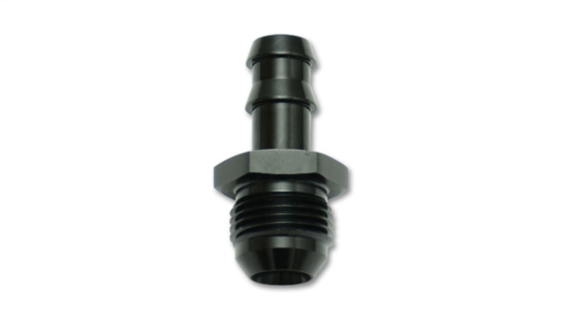 Vibrant 11207 -6 AN to 3/8in Barb Straight Fitting - Aluminum