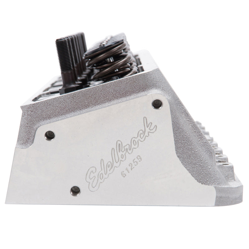 Edelbrock 61259 Cylinder Head Victor Jr fits SBC 23 Deg 220cc Complete for Solid Roller Cam