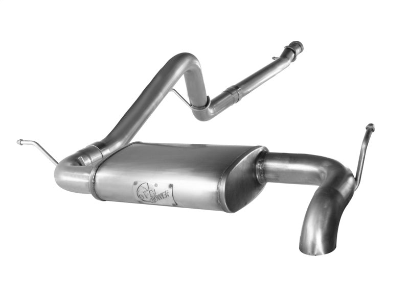 AFE 49-46214 rce XP Exhausts Cat-Back SS-409 EXH CB fits Jeep Wrangler 2012 V6-
