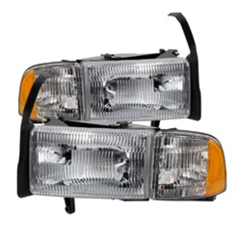 SPYDER 9032141 xTune fits Dodge Ram 1500 OEM Style Headlights Corner Chrome