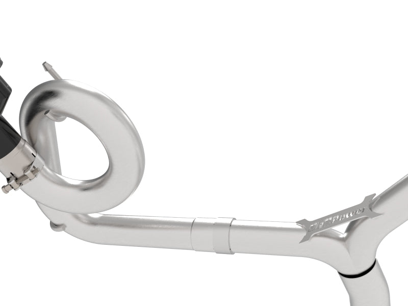 aFe 49-36810-C fits Subaru WRX/STi 15-21 H4-2.0/2.5L Takeda 3in to 2-1/2in Stainless Cat-Back Exhaust Crbn Fiber Tip