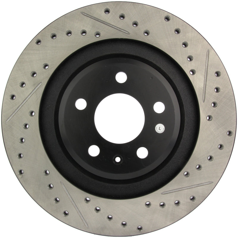 Stoptech 127.33125L Slotted & Drilled Sport Brake Rotor
