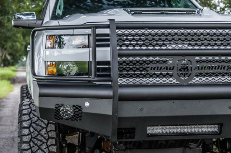 Road Armor 315VF6B 15-19 fits Chevy 2500 Vaquero Front Bumper Full Guard - Tex Blk