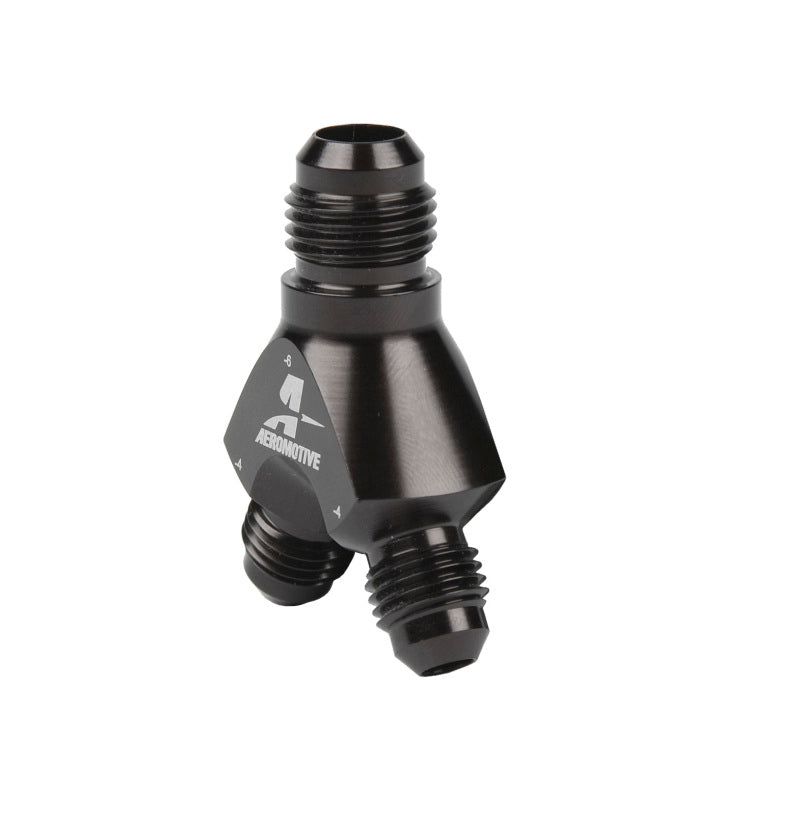 Aeromotive 15671 Y-Block - AN-06 - 2x AN-04