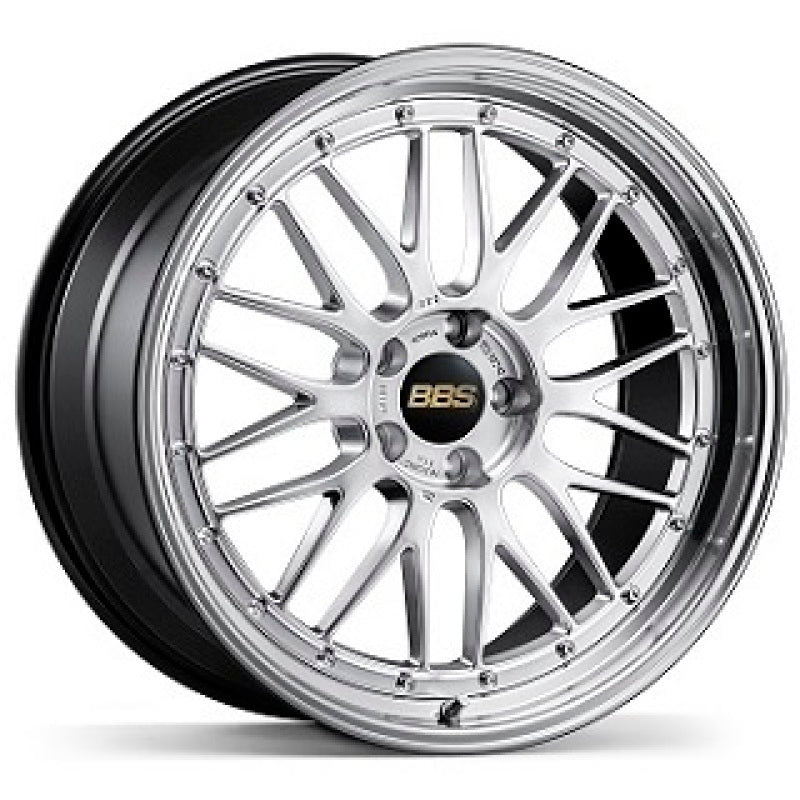 BBS LM473DSPK-BKBD fits LM 20x12 5x130 ET72 CB71.6 Diamond Silver Wheel w/ Diamond Cut Machined Lip