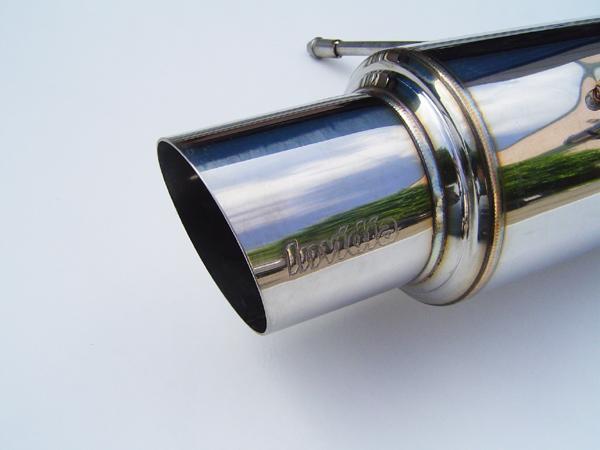 Invidia HS02SW1GTR 02-07 WRX/STi 76mm N1 RACING Stainless Steel Tip Cat-back Exh