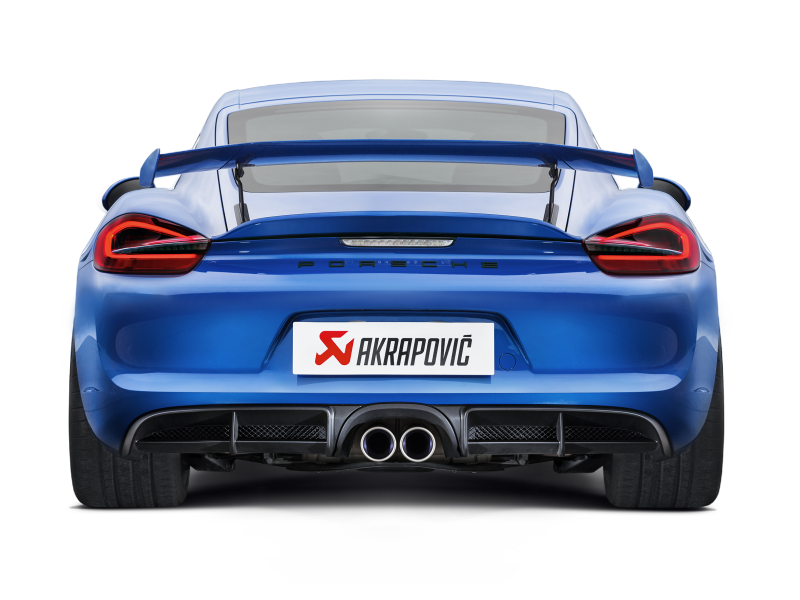 Akrapovic S-PO981SO2-HT 16-16 fits Porsche Boxster Spyder / Cayman GT4 (981) Sli