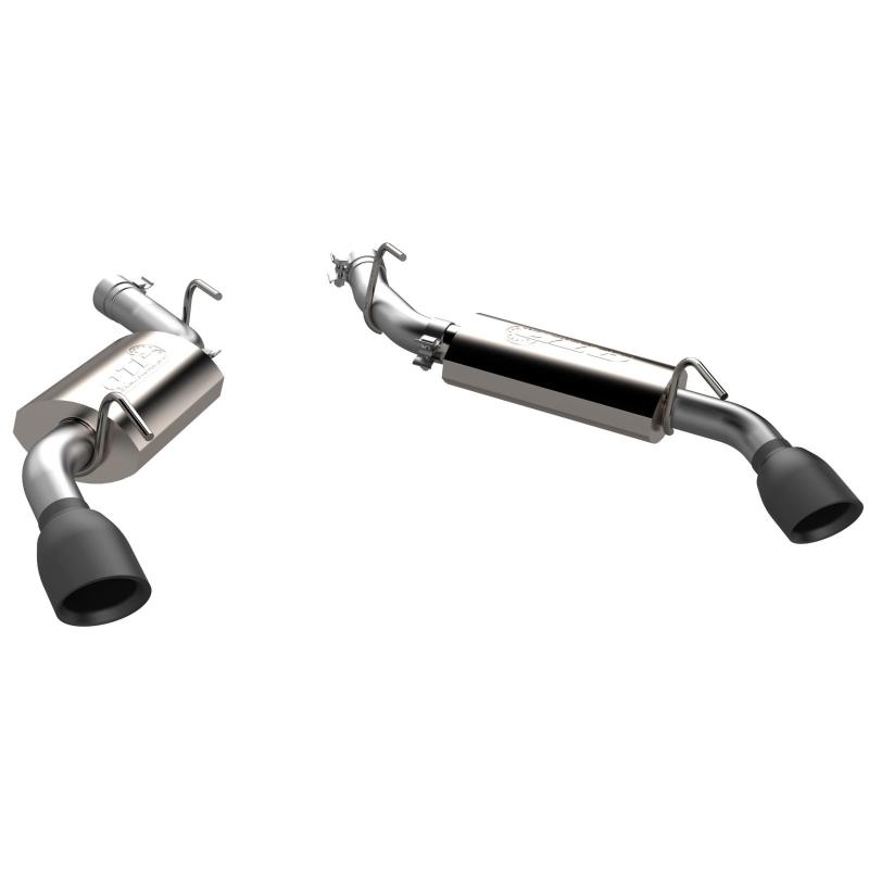 2010-2013 Chevrolet Camaro SS QTP AR3 Axle Back Black tips