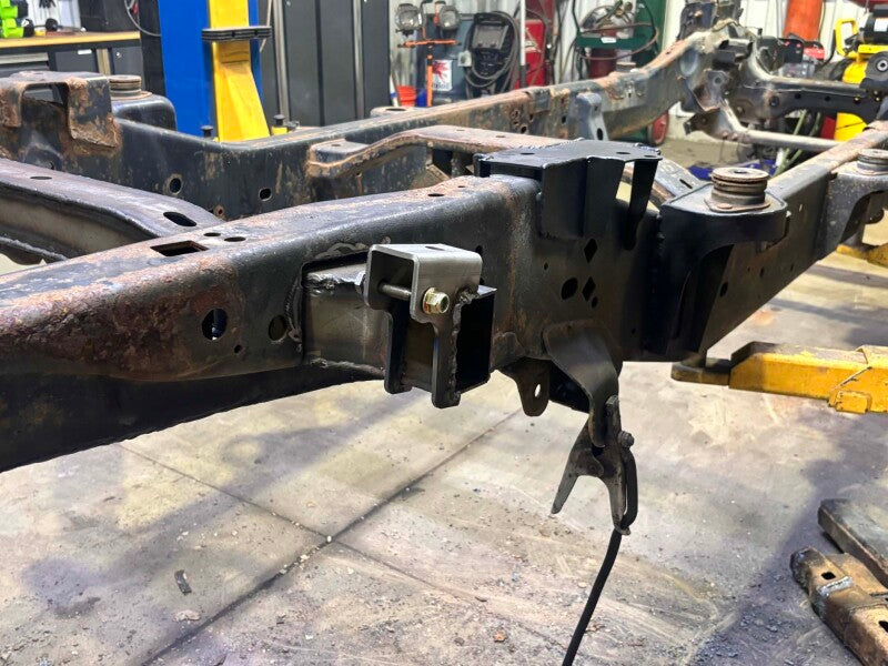 RustBuster RB7027L Rear Shock Mount Left Side