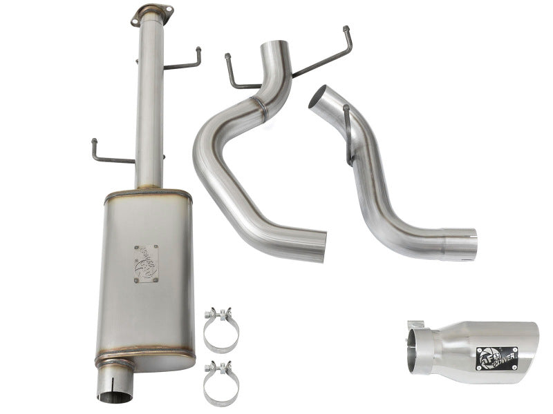 AFE 49-46003-1P orce Xp 3in SS Cat-Back Single Side Exit Exhaust w/Polished Tip
