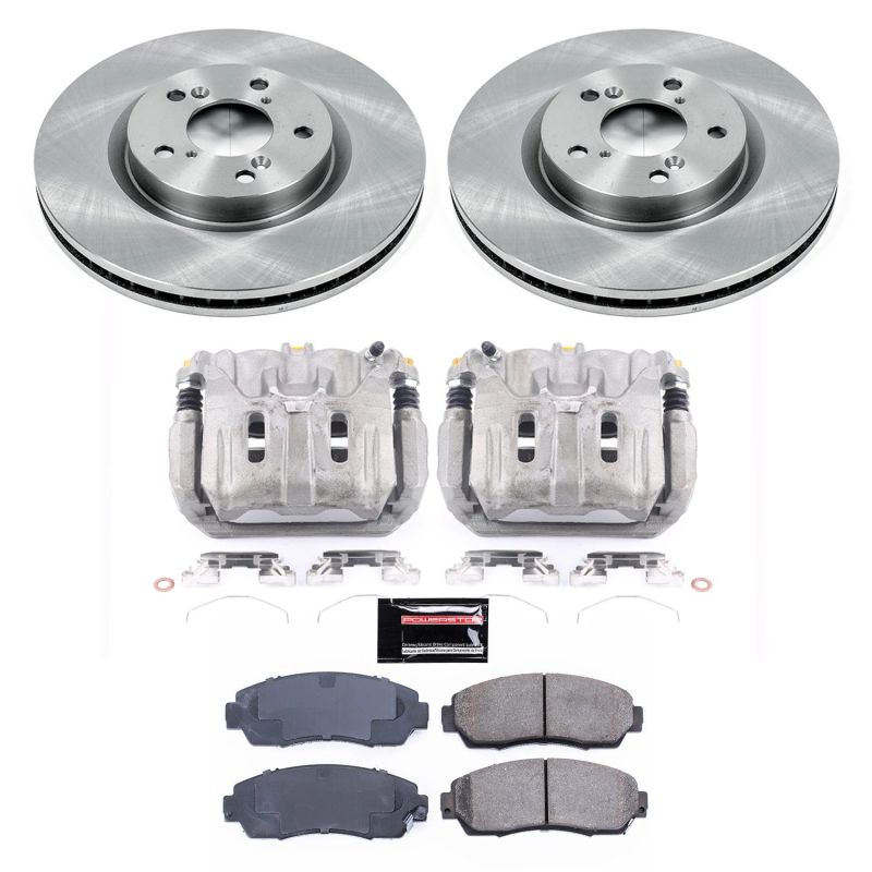 Power Stop KCOE5857 11-14 fits Honda Odyssey Front Autospecialty Kit w/Cals
