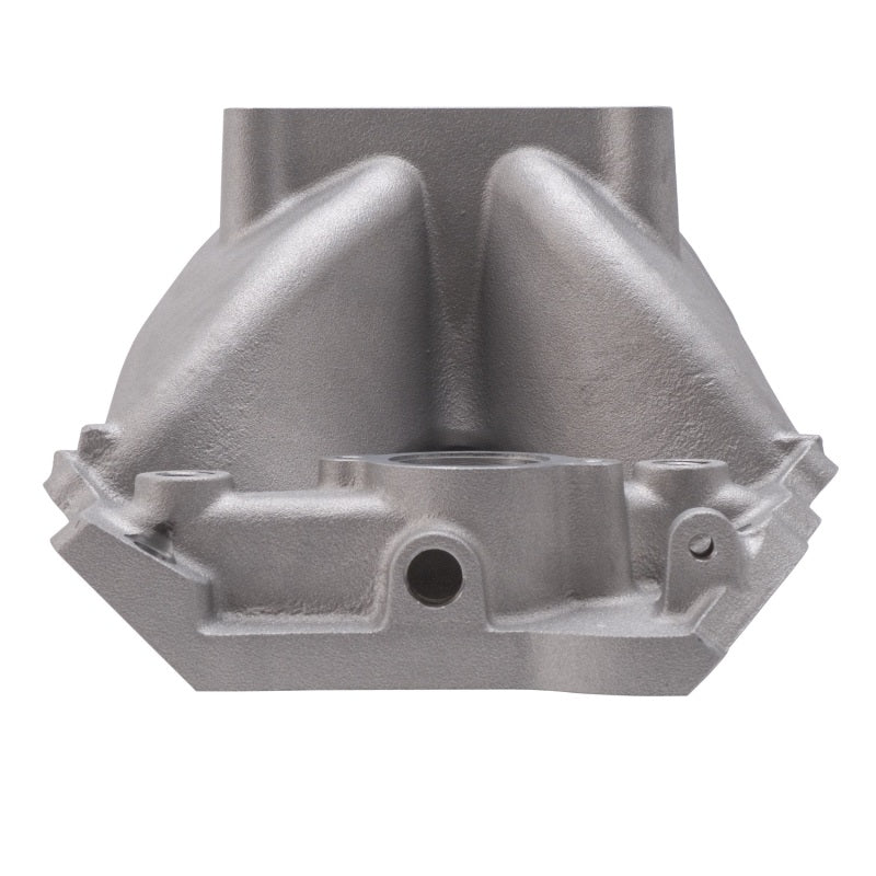 Edelbrock 2896 Manifold BBC Short Deck Super Victor 565 Conventional Rect Port Heads