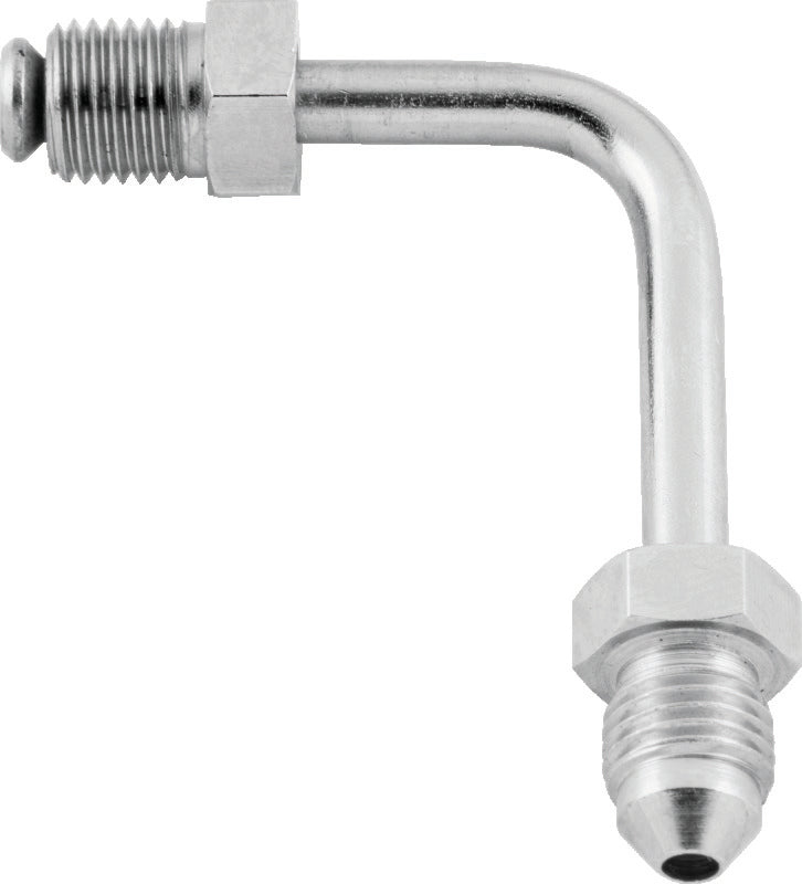Twin Power 35966 fits Chrome Brake Fitting Male 3/8-24 Inverted Flare to AN-3 M