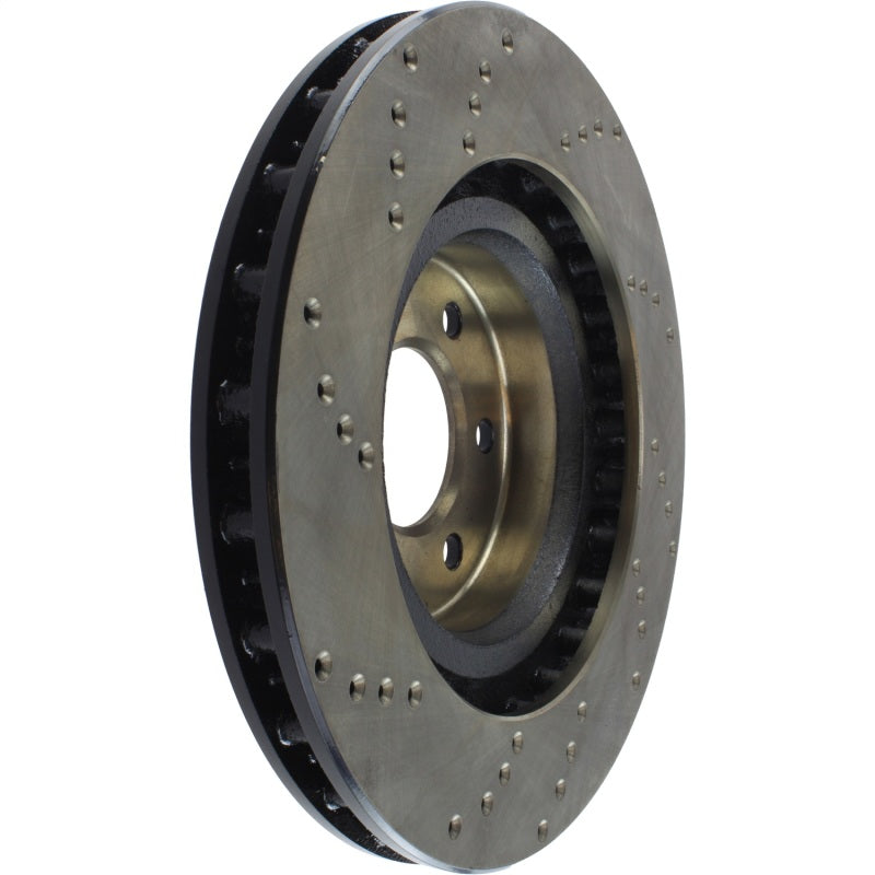 Stoptech 128.63036CL 92-02 Dodge Viper Drilled Front Left Cryo Rotor