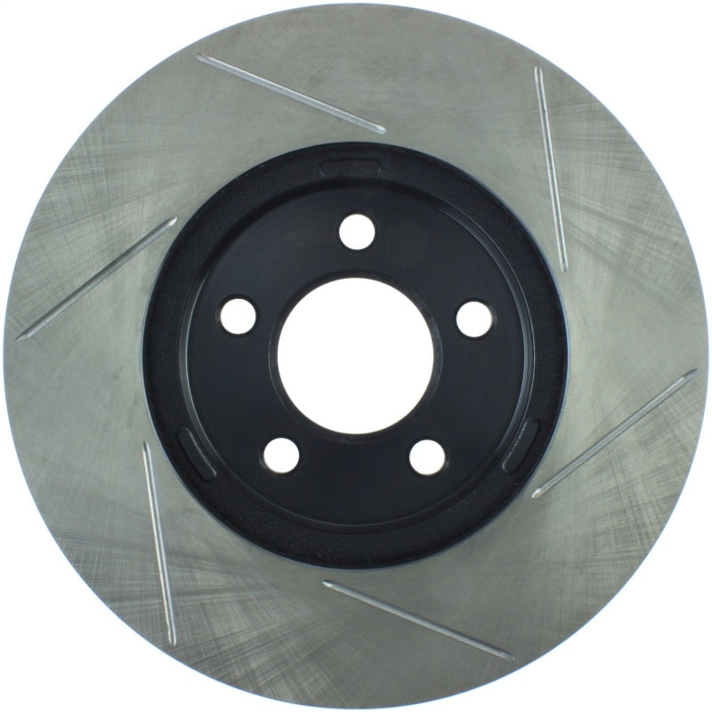 Stoptech 126.61072SR Power Slot 03-08 Crown Victoria/fits Grand Marquis/Lincoln Town Car Front Right Slotted Rotor