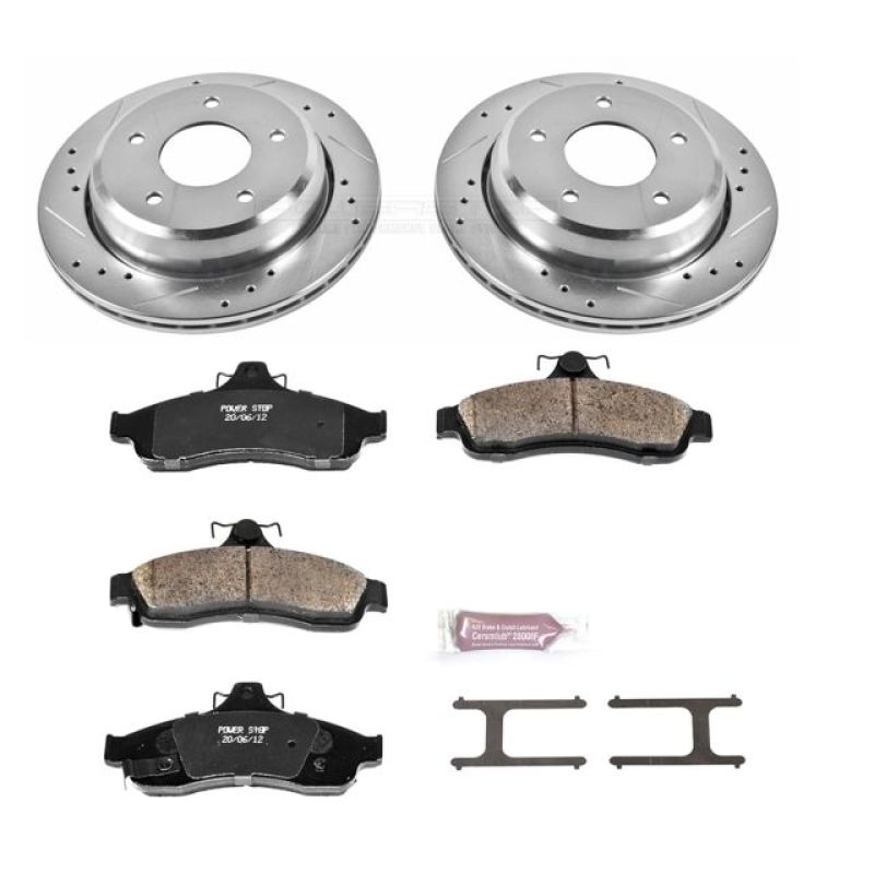 PowerStop K5064 fits Chevrolet 94-96 Caprice Rear Z23 Evolution Sport Brake Kit