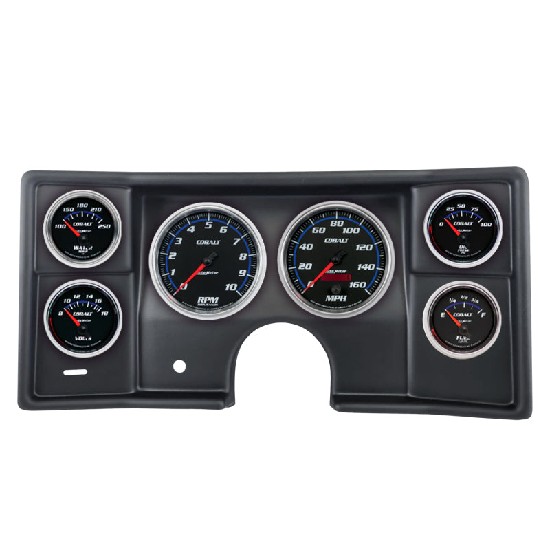AutoMeter 2935-05 Autometer Cobalt Direct Fit Dash Kit 78-81 Malibu / El Camino / Montecarlo (2 x 5in. / 4 x 2-5/8in.)