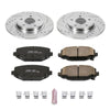 PowerStop fits Chrysler 12-16 Town & Country Rear Z23 Evolution Sport Brake Kit