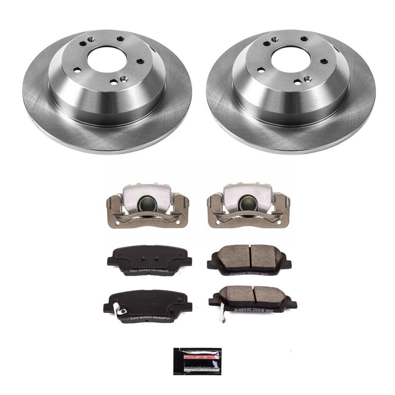 PowerStop fits Hyundai 13-16 Santa Fe Rear Autospecialty Kit w/Calipers