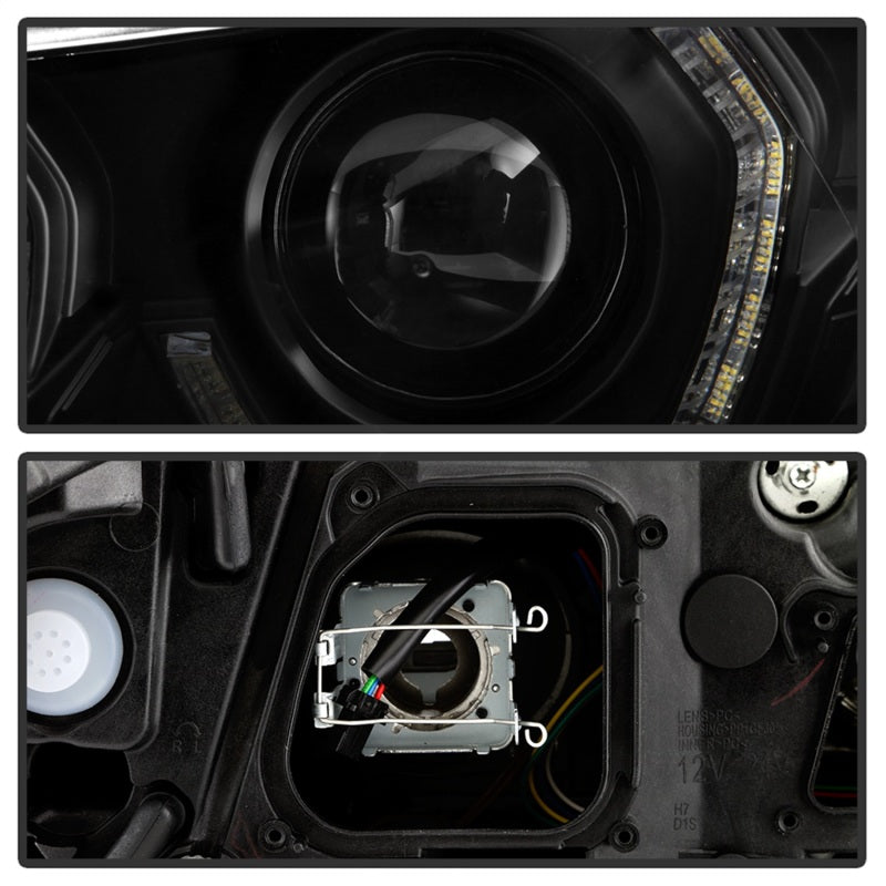 Spyder 5088208 fits BMW 11-13 5 Series F10 Xenon/HID AFS Projector Headlights -