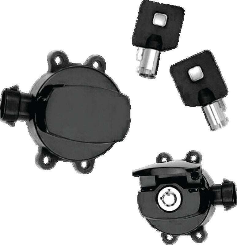 Twin Power 492299 11-17 Softail Black Fatbob Style Ignition Switch