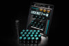 Project Mu PLN7P125B Super Lock Nut 7 Type-M M12x1.25 Black / Green Cap (Special Order No Cancel)