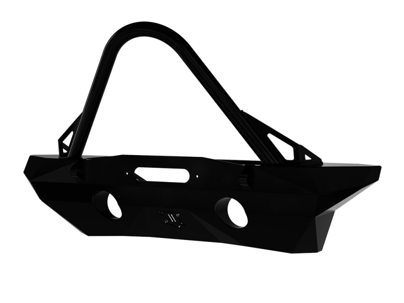 ICON 25233 fits Jeep 07-18 Wrangler JK Pro Series Mid Width Front Recessed Winch Bumper w/Stinger/Tabs