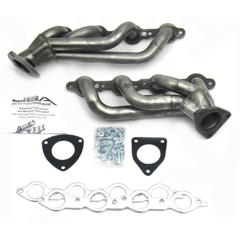 JBA 1850S-3 fits GM Truck 6.0L LS w/o EGR 1-5/8in Primary Raw 409SS Cat4Ward Header