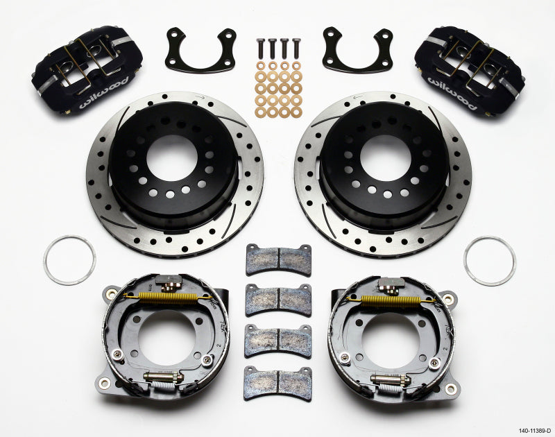 Wilwood 140-11389-D 11.00in P-Brake Kit New Big fits Ford 2.50in Offset