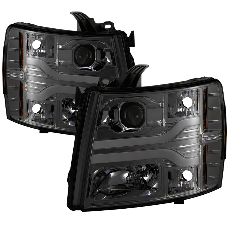 Spyder 5083623 fits Chevy 07-13 Silverado 1500 Version 3 Projector Headlights -