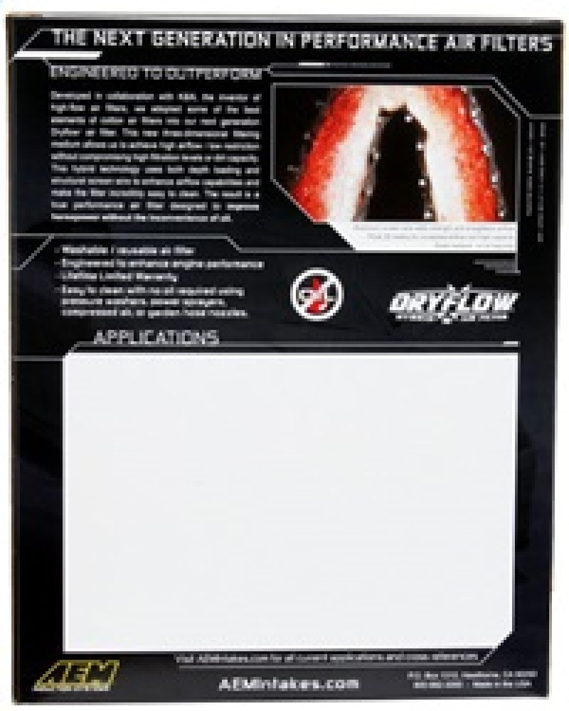 AEM 28-20360 06-10 fits Toyota Yaris DryFlow Air Filter