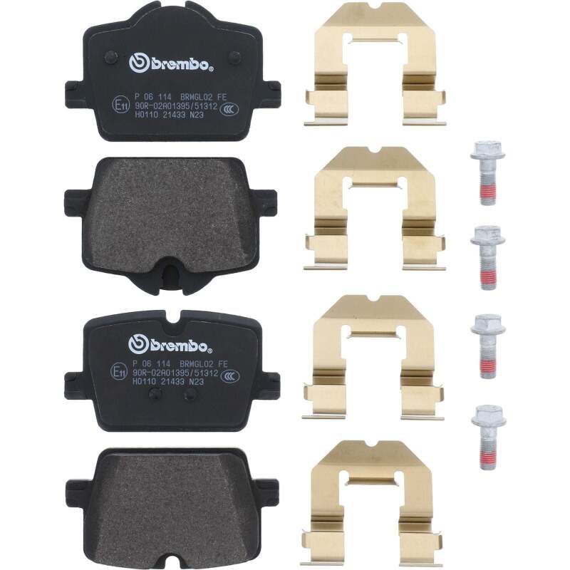 Brembo OE P06114 2022 fits BMW i4/19-22 Z4/20-22 Toyota GR Supra PRIME Low-Met B