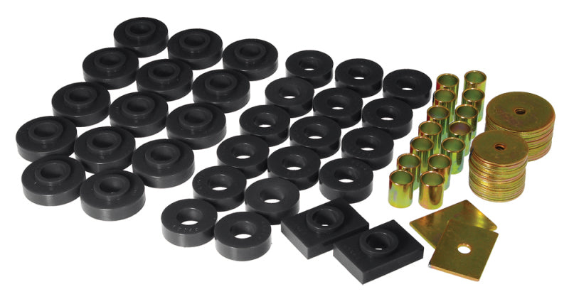 Prothane 7-131-BL fits Chevy 55-57 Full 2dr Hardtop Body Mount - Black