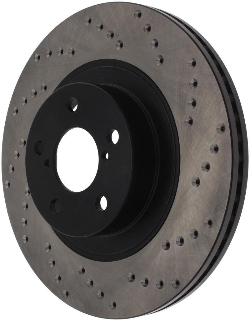 Stoptech 128.47021L Drilled Sport Brake Rotor