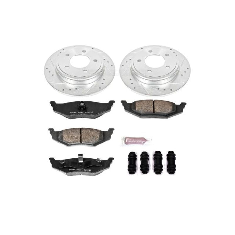 PowerStop K6263 fits Chrysler 99-04 300M Rear Z23 Evolution Sport Brake Kit