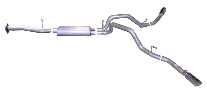 Gibson 65635 fits Chevrolet 07-09 Silverado 1500 LT 4.8L 2.25in Cat-Back Dual E