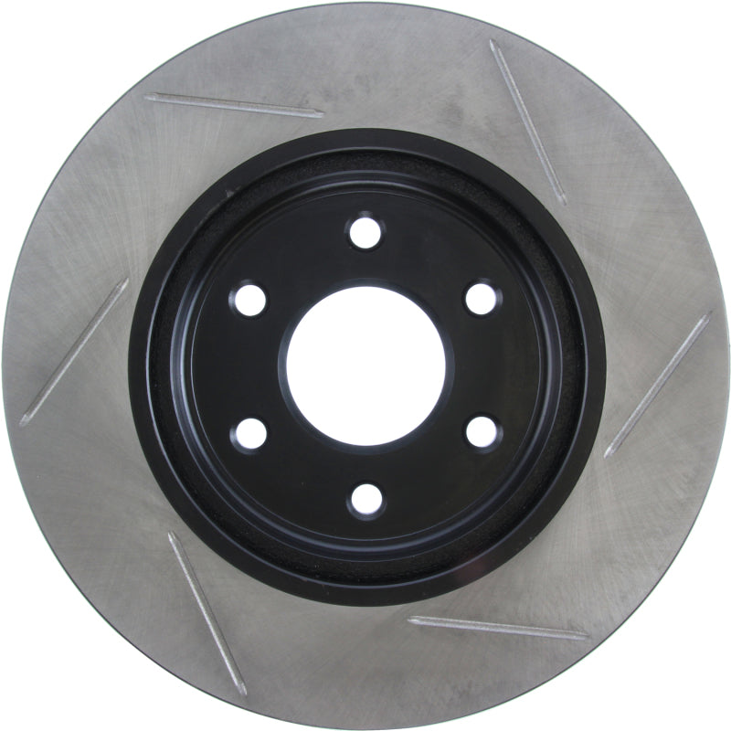 Stoptech 126.42085SR Power Slot 05-09 Nissan Frontier 2WD / 02-05 Frontier 4WD Slotted Front Right Rotor