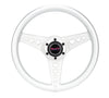 NRG RST-073-SL RST-073-SL All Aluminum Steering Wheel 330mm - Heart Cut Out-