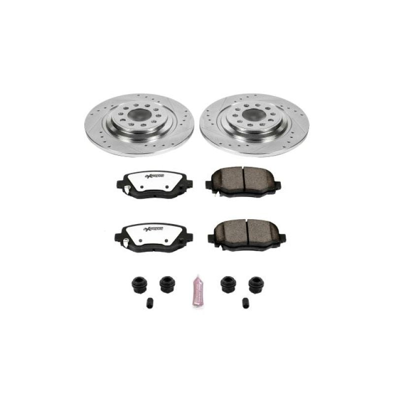 PowerStop K6542-36 14-19 fits Jeep Cherokee Rear Z36 Truck & Tow Brake Kit