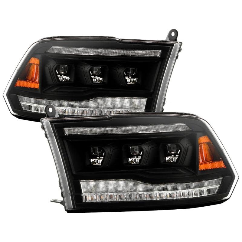 Spyder 5088666 fits Dodge 09-18 RAM 1500 / 10-19 RAM 2500/3500 Headlights - Hal
