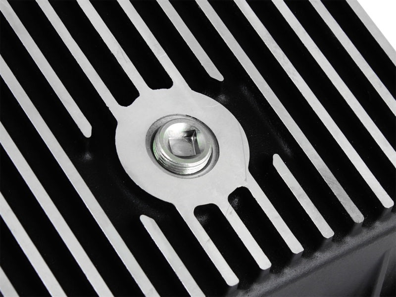 AFE 46-70222 Transmission Pan (Black); fits Ford Trucks 94-08 AODE