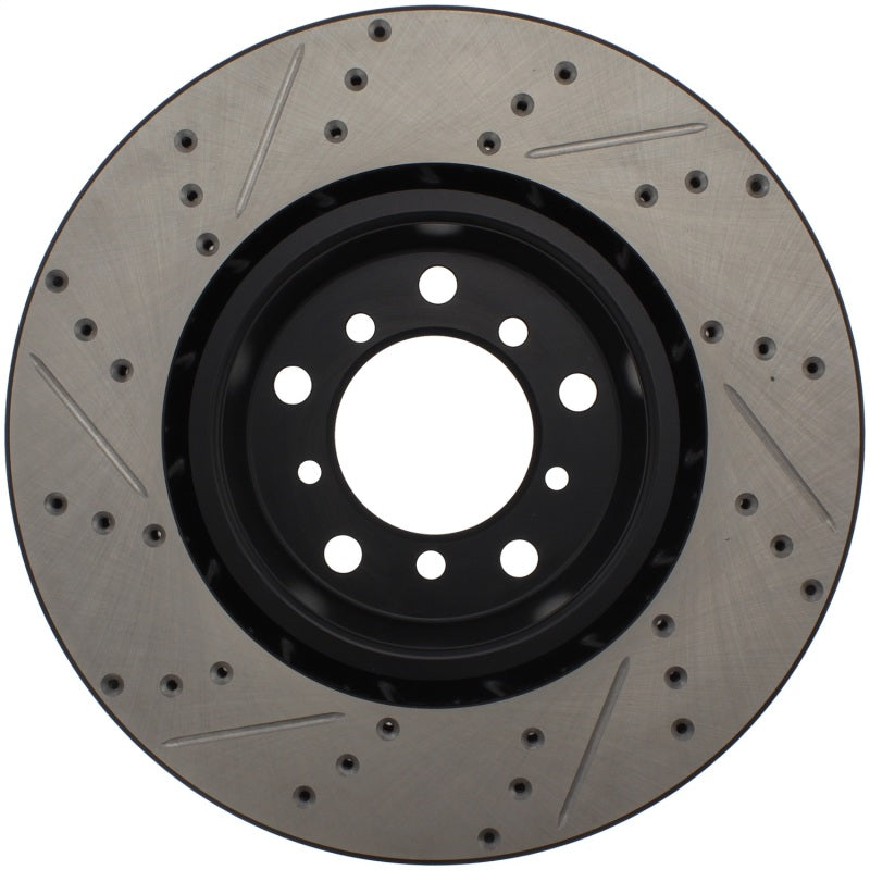 Stoptech 127.34058L Slotted & Drilled Sport Brake Rotor
