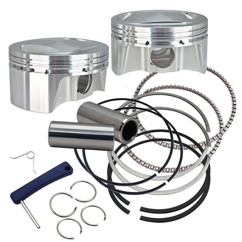 S&S Cycle 920-0101 99-06 BT 98in Big Bore Forged Pistons - 3.937in Standard Bore