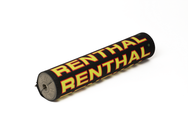 Renthal P355 Vintage SX Pad - Black/ Red/ Yellow
