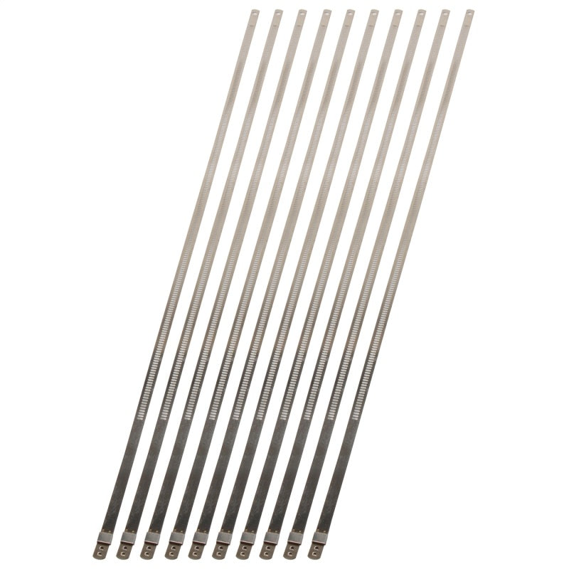 DEI 10210 Stainless Steel Positive Locking Tie 1/4in (7mm) x 20in - 10 per pack