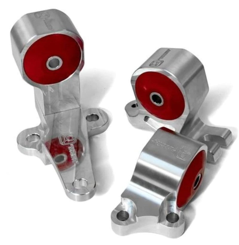 Innovative Mounts Innovative B19150-95A 88-91 Civic B-Series Silver Aluminum Mou